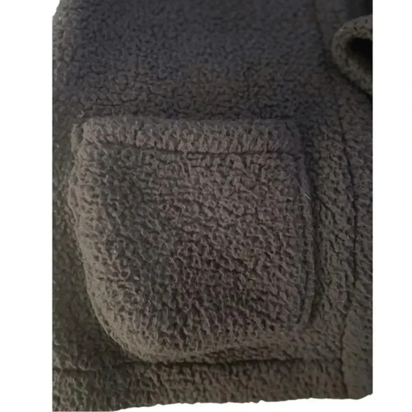 PINK ROSE OVERSIZED SOFT OPEN HOODED TEDDY BEAR JACKET SIZE M - Picture 8 of 13